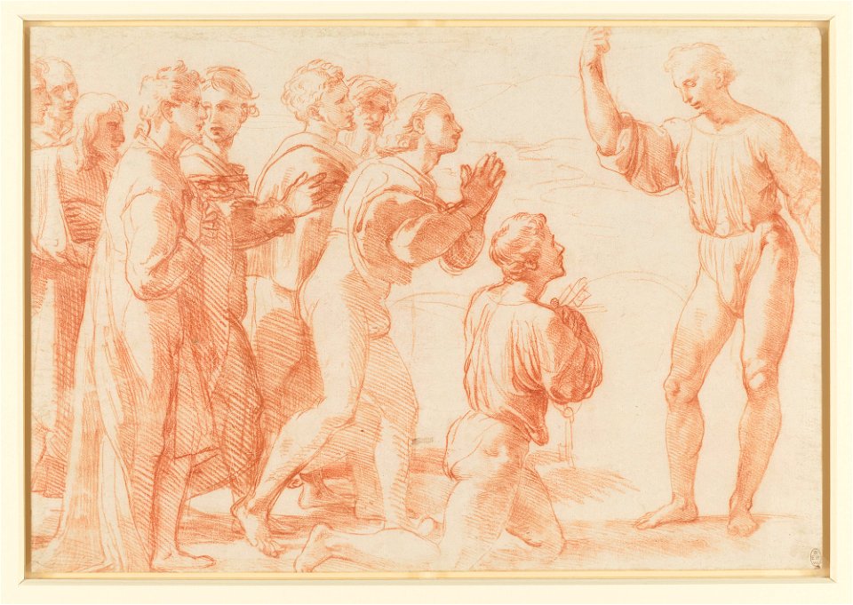 Raphael - Christ’s Charge to Peter c.1514, RCIN 912751