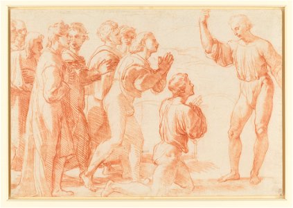Raphael - Christ’s Charge to Peter c.1514, RCIN 912751