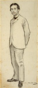Ramon Casas - MNAC- Pompeu Fabra- 027554-D 006539