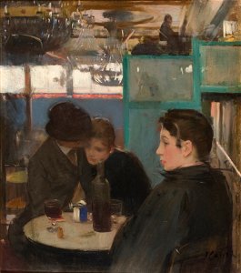 Ramon Casas - Moulin de la Galette Interior - Google Art Project