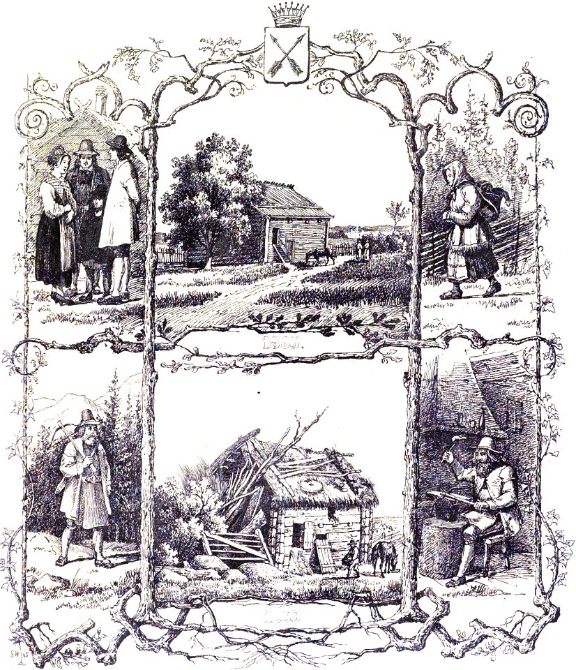 Ranckhyttan 1833 och 1863 - Gustaf Wilhelm Palm