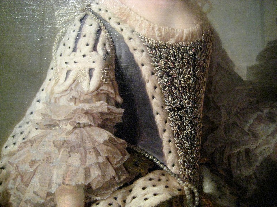 Charlotte of Mecklenburg-Strelitz (museum of Rylsk) detail 02