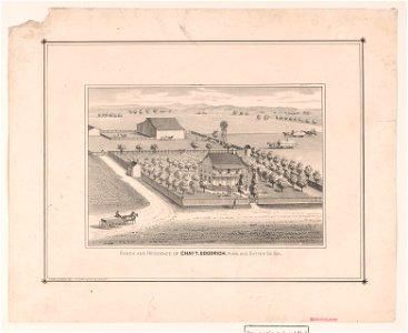 Ranch and residence of Chas. T. Goodrich. Nicholas, Sutter Co. Cal. LCCN2004669136
