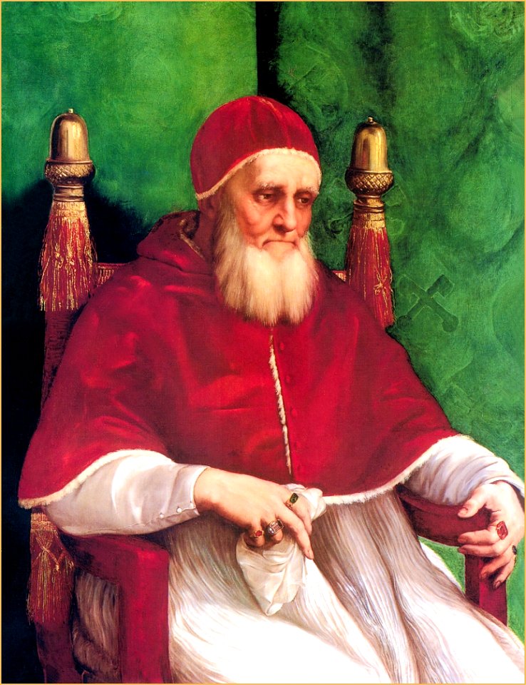 Julius II from Rafael