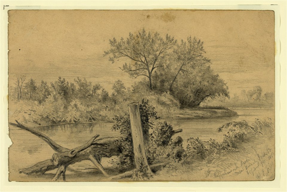 Rappahannock River near Beverly Ford, Va. Sept. 9, 1863 LCCN2004661566