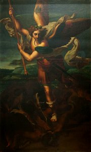 Raphael (Kopie nach) - Der Erzengel Michael - 2225 - Bavarian State Painting Collections