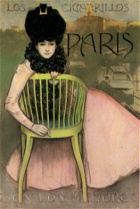 Ramon Casas- Cartell cigarrillos