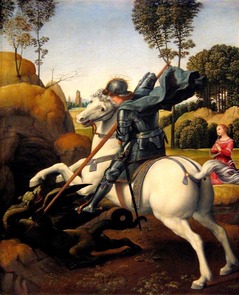 Raphael - Saint George and the Dragon
