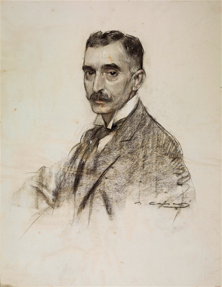 Ramon Casas - MNAC- Francesc Macià- 027598-D 058092