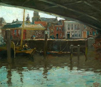 Henry Ward Ranger - Underneath the Bridge, Amsterdam