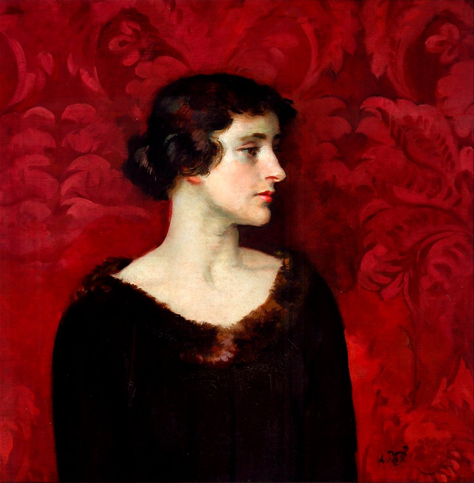 Ranken, William Bruce Ellis; Lady in Brown