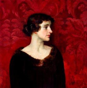 Ranken, William Bruce Ellis; Lady in Brown