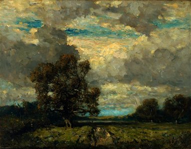 Henry Ward Ranger - The Lone Sentinel (1895)