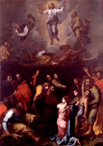 Raphael - The Transfiguration - Google Art Project. Free illustration for personal and commercial use.