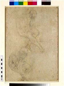 Raphael - Verso Two Studies of an elderly Man, WA1846.210