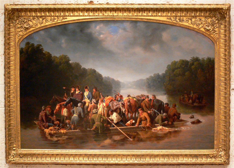 William T Ranney Marion crossing the Pee Dee Amon Carter Museum