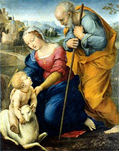 Raphael Holy Family with the Lamb