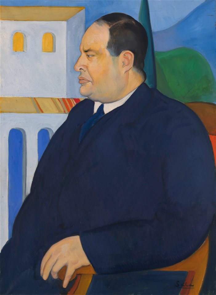 Raphael Sala - Portrait of Joseph Stella - 1941.672 - Yale University Art Gallery