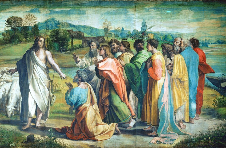 Raphael - Christ's Charge to Peter c.1515-6