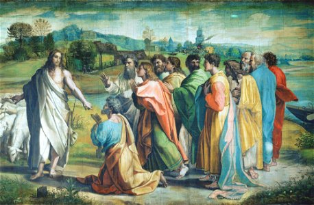 Raphael - Christ's Charge to Peter c.1515-6