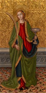 Raphael Vergos - Saint Lucy - 1970.1023 - Art Institute of Chicago