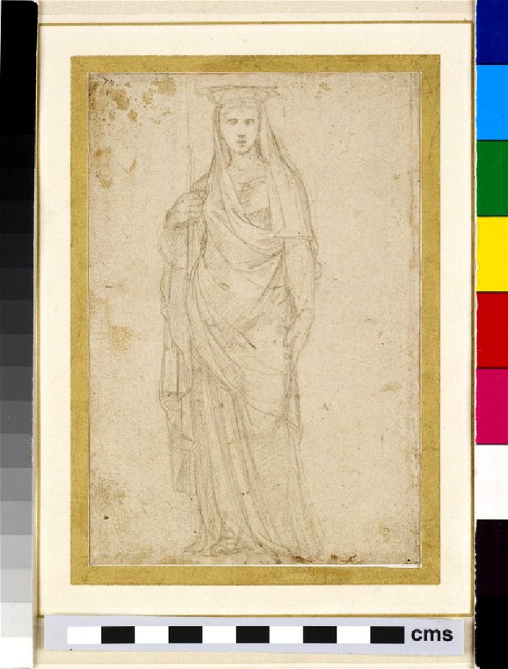 Raphael - Recto A Caryatid, WA1965.47.5