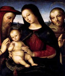 Raphael - Von der Ropp Madonna. Free illustration for personal and commercial use.