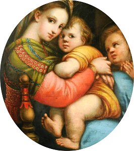 Raphael (1483-1520) (after) - Madonna della sedia - 1196042 - National Trust