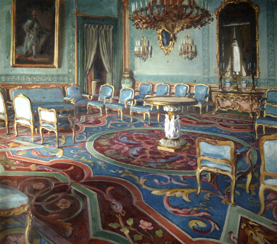 Ranken, William Bruce Ellis; Salon of Charles III