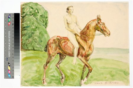 Ratsanik. Naisratsanik, Paul Burman, TKM TR 2868 A 158