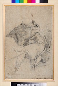 Raphael - after - Recto Pope Leo X, WA1846.281
