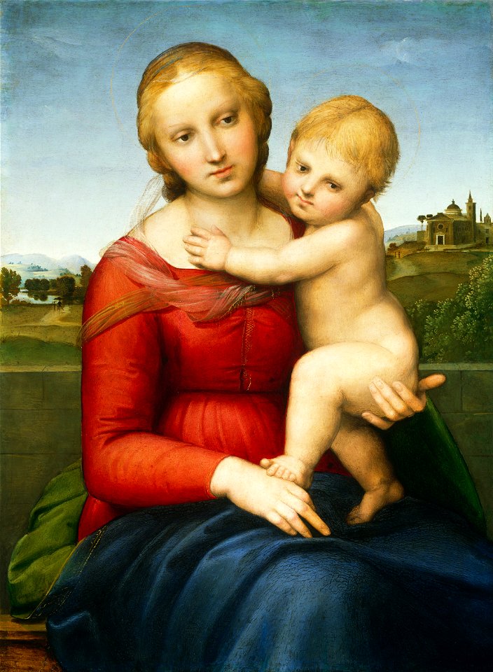 Raphael - The Small Cowper Madonna - Google Art Project