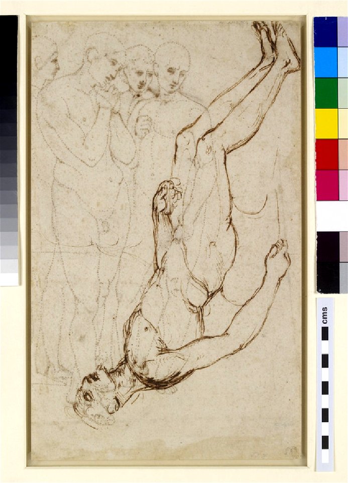 Raphael - Verso Study of the Body of Christ in a Pietà, WA1846.171