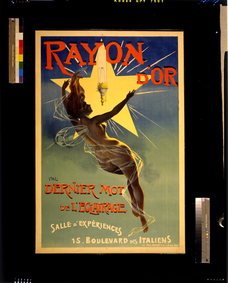 Rayon d'or, dernier mot de l'eclairage - Pal. LCCN2004675013