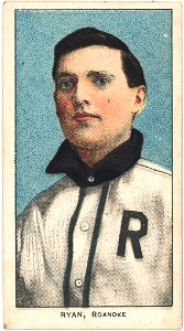 Ray Ryan, Roanoke Team, baseball card portrait LCCN2008676903
