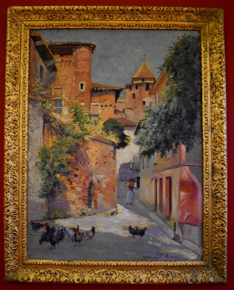 Raymond Tournon père - La tour Pierre de Brens 01
