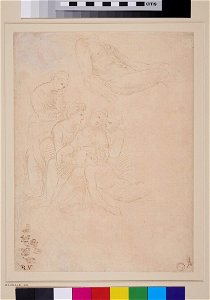 Raphael - after - Studies for a Lamentation of Christ, WA1846.269