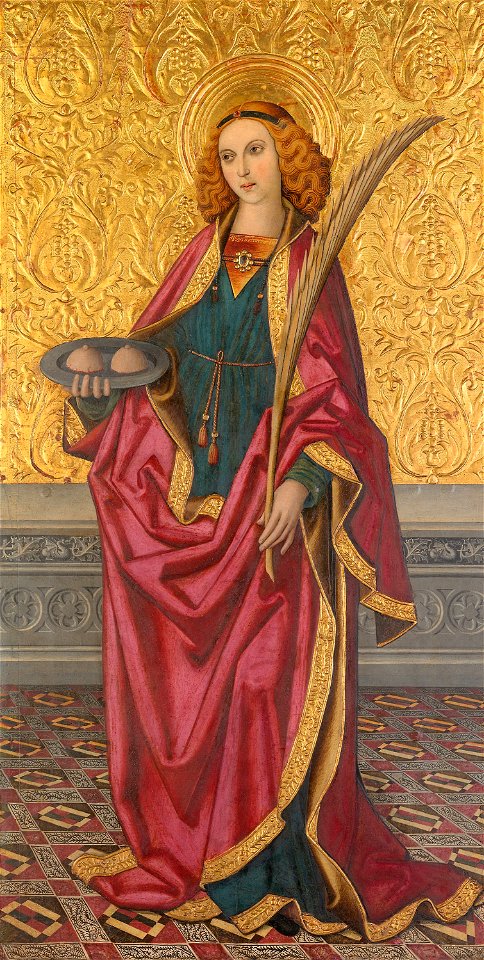 Raphael Vergos - Saint Agatha - 1970.1024 - Art Institute of Chicago