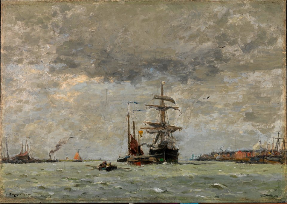 Entrance to the Harbor-1909.7.53 1
