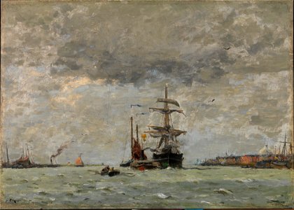 Entrance to the Harbor-1909.7.53 1