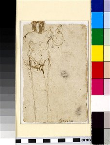 Raphael - Verso Study of a Herm, WA1965.47.5