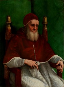 Raffaello Sanzio - Ritratto di Papa Giulio II (National Gallery, London)