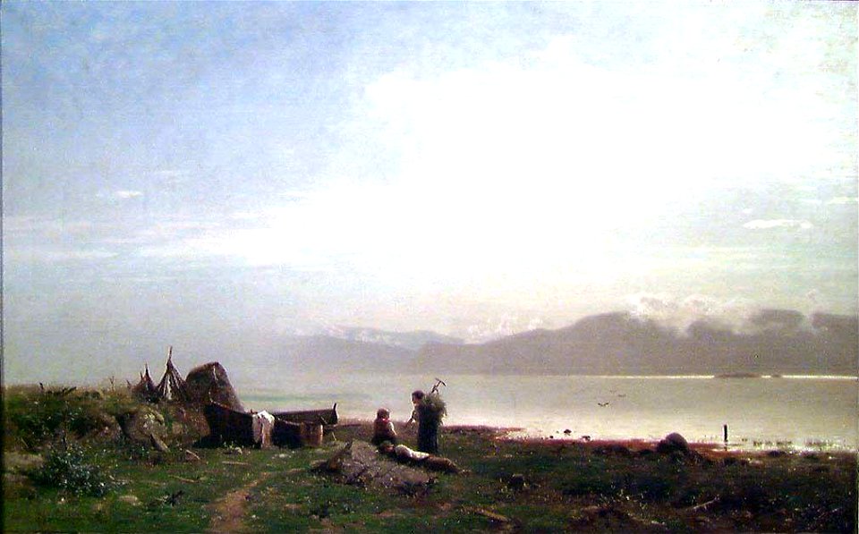 Georg Anton Rasmussen - A Rest in the Heat of Summer - NG.M.04361 - National Museum of Art, Architecture and Design