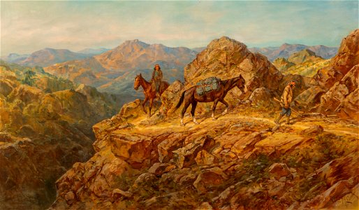 The Weary Trail by Henry Raschen
