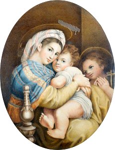 Raphael (1483-1520) (copy after) - Madonna della sedia - 548086 - National Trust