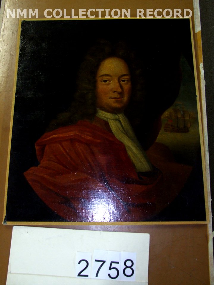Rear-Admiral James Hemmington (d.1757) RMG RP6254