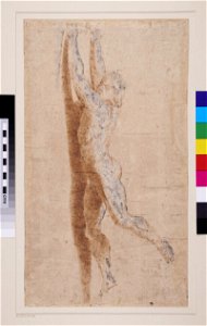 Raphael - after - Nude Man clinging to a Wall, WA1846.283