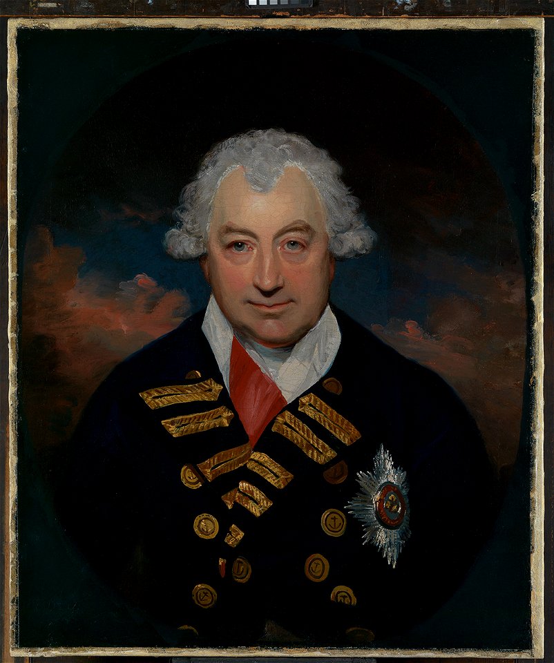 Rear-Admiral Sir John Jervis, 1735-1823, Earl of St Vincent RMG L9355