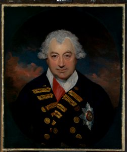 Rear-Admiral Sir John Jervis, 1735-1823, Earl of St Vincent RMG L9355