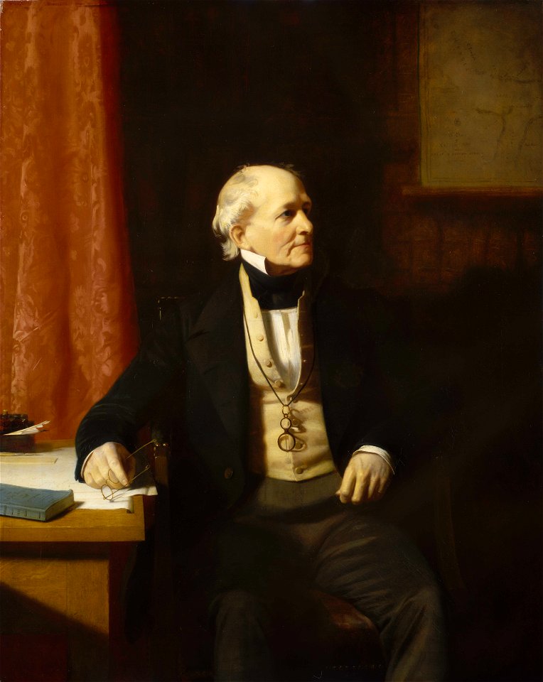 Rear-Admiral Sir Francis Beaufort 1774-1857 RMG BHC2541
